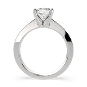 Camilla Cushion Cut Solitaire Engagement Ring Setting - Nivetta